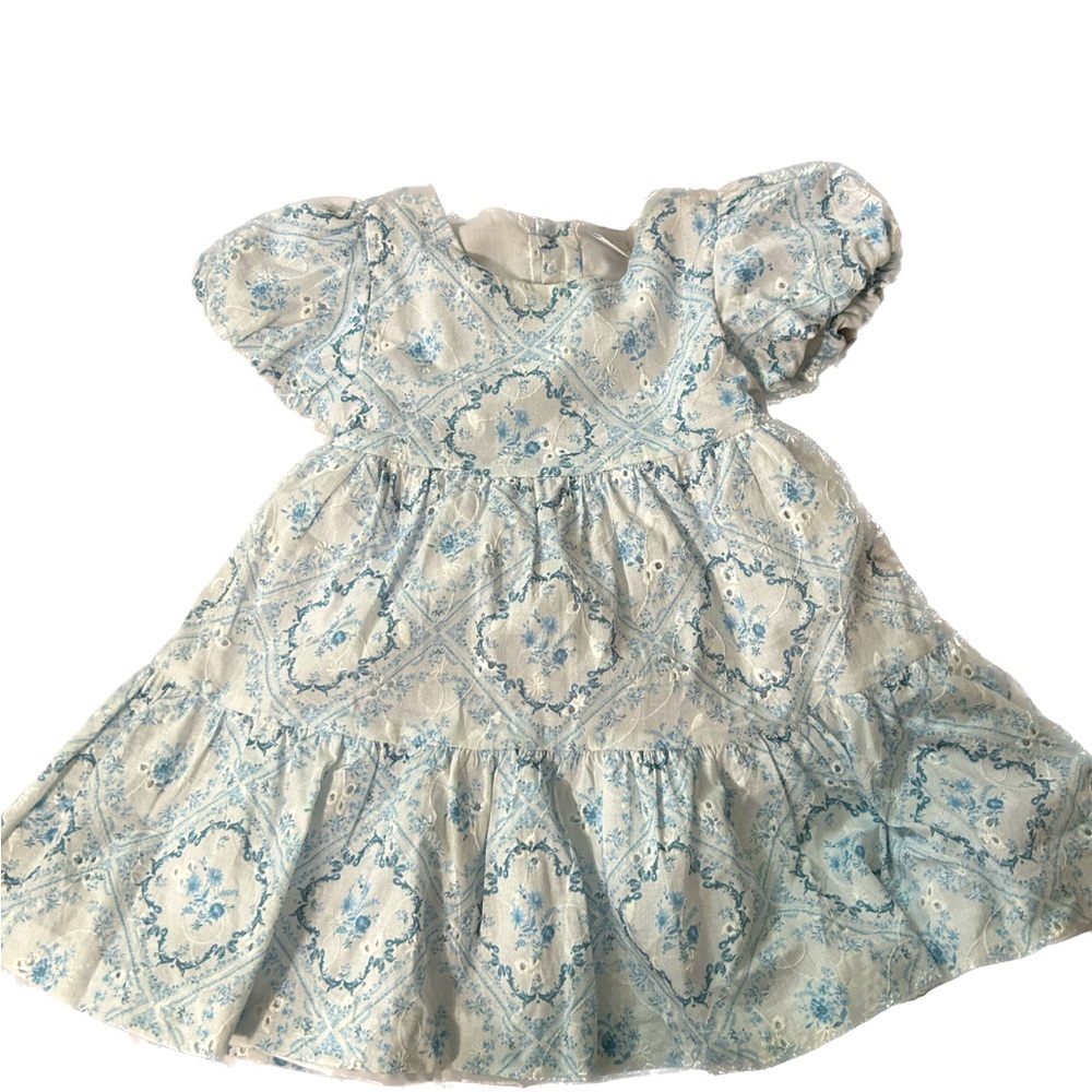 Antonio Melani dress 18 mo girls Blue Edgehill Collection 24 m